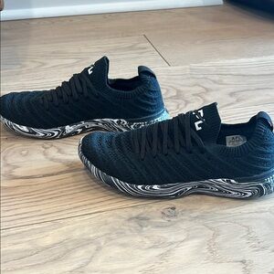 APL Black Knit Sneakers Barely worn